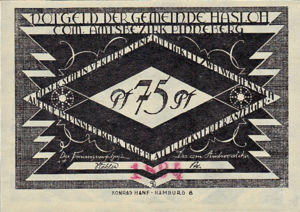 Germany, 75 Pfennig, 584.1