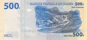 Congo Democratic Republic, 500 Franc, P96a