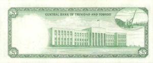 Trinidad and Tobago, 5 Dollar, P27c