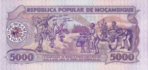 Mozambique, 5,000 Meticais, P133a