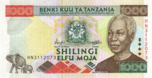 Tanzania, 1,000 Shilling, P34