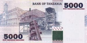 Tanzania, 5,000 Shilling, P38