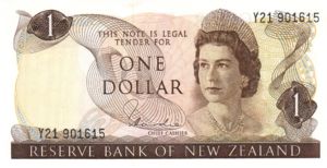 New Zealand, 1 Dollar, P163d