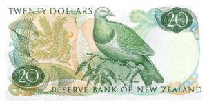 New Zealand, 20 Dollar, P167a