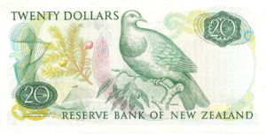 New Zealand, 20 Dollar, P173b