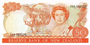 New Zealand, 50 Dollar, P174a