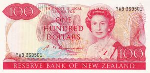 New Zealand, 100 Dollar, P175b