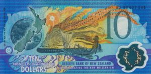 New Zealand, 10 Dollar, P190a