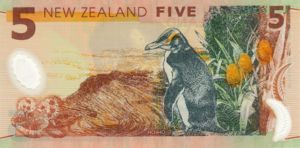 New Zealand, 5 Dollar, P185b