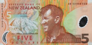 New Zealand, 5 Dollar, P185b