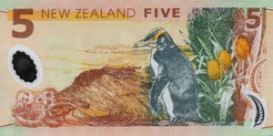 New Zealand, 5 Dollar, P185b
