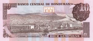 Honduras, 10 Lempira, P70a