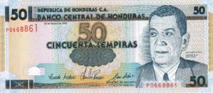 Honduras, 50 Lempira, P74b