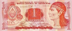 Honduras, 1 Lempira, P89a