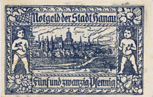 Germany, 25 Pfennig, H11.4d
