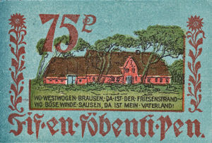 Germany, 75 Pfennig, 143.1