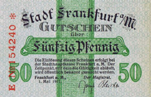 Germany, 50 Pfennig, F16.1h