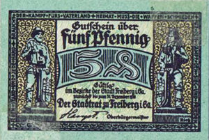 Germany, 5 Pfennig, F19.3a