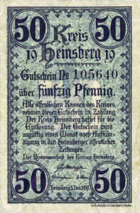 Germany, 50 Pfennig, H25.1c
