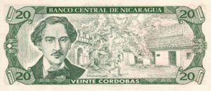 Nicaragua, 20 Cordoba, P176
