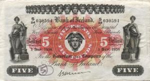 Ireland, Northern, 5 Pound, P52d v1