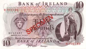 Ireland, Northern, 10 Pound, CS1 v1