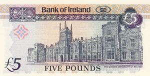 Ireland, Northern, 5 Pound, P74c