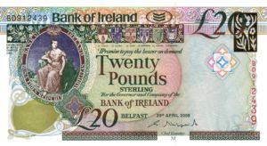 Ireland, Northern, 20 Pound, P85