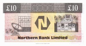 Ireland, Northern, 10 Pound, P194c