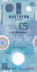 Ireland, Northern, 5 Pound, P203a