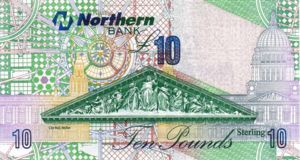 Ireland, Northern, 10 Pound, P206a