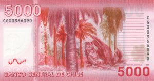 Chile, 5,000 Peso, P163a