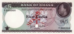 Ghana, 5 Cedi, P6s