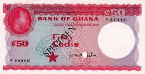 Ghana, 50 Cedi, P8s