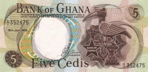 Ghana, 5 Cedi, P11b