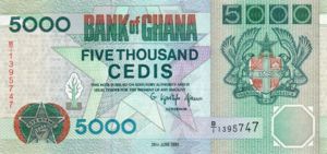 Ghana, 5,000 Cedi, P31a