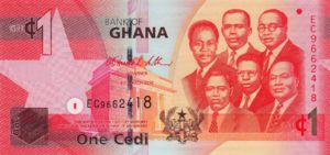 Ghana, 1 Cedi, P37b