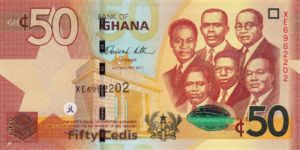 Ghana, 50 Cedi, P41New
