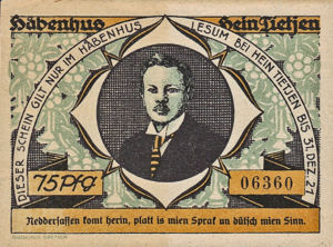 Germany, 75 Pfennig, 795.1a
