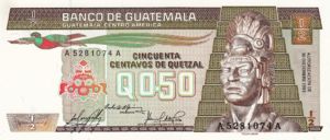 Guatemala, 1/2 Quetzal, P65