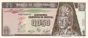Guatemala, 50 Centavo, P72a