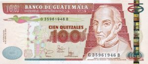 Guatemala, 100 Quetzal, P104a