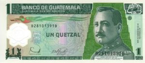 Guatemala, 1 Quetzal, P109