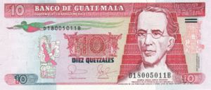Guatemala, 10 Quetzal, P111a