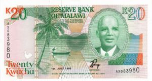 Malawi, 20 Kwacha, P27