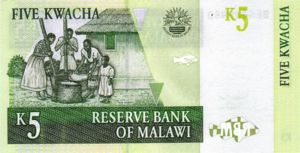 Malawi, 5 Kwacha, P36c