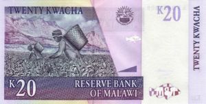 Malawi, 20 Kwacha, P44b