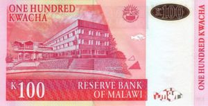 Malawi, 100 Kwacha, P46c