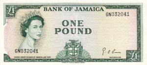 Jamaica, 1 Pound, P51Ce
