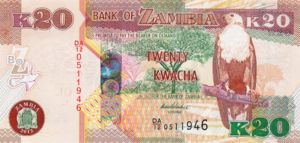 Zambia, 20 Kwacha, P52